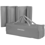 Łóżeczko turystyczne + materac + torba 125x65x78cm RK-241 szare