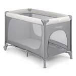 Łóżeczko turystyczne + materac + torba 123,5 x 64 x 76 cm RK-240 jasno szare