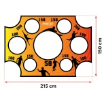 Mata celnościowa do bramek Neo-Sport 215 x 150 cm
