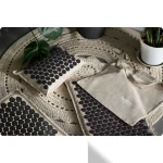 Mata do akupresury z kolcami Neo-Sport NS-902 szaro-czarna