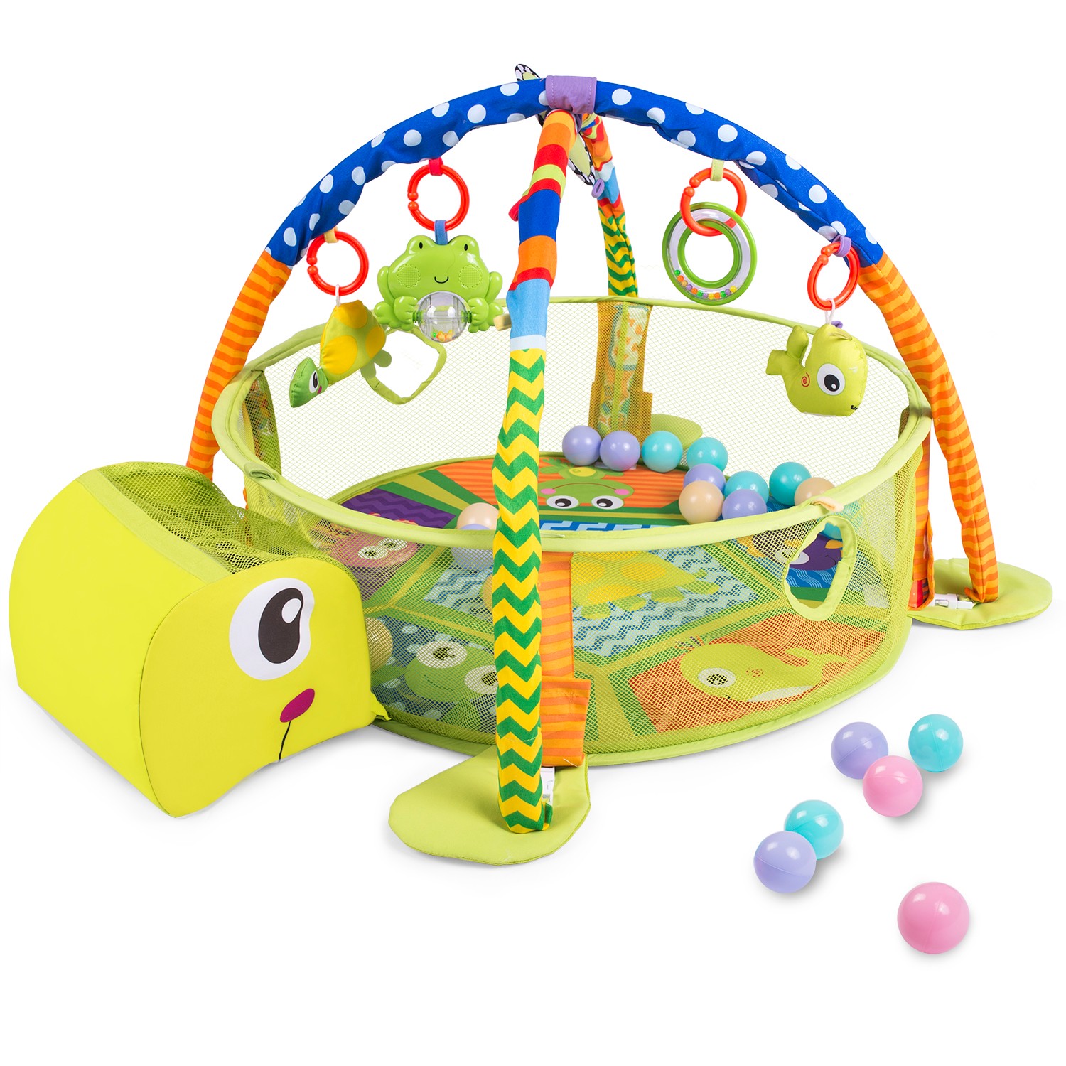 Mata interaktywna edukacyjna 90 x 56 cm Zwierzątka Ricokids