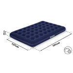 Materac dmuchany 191x137x22 cm z pompką elektryczną Bestway 67287