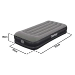 Materac dmuchany 191x97x36 cm z wbudowaną pompką elektryczną Bestway 671BT