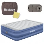 Materac dmuchany 203x152x61 cm z wbudowaną pompką elektryczną Bestway 67690