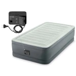 Materac dmuchany z wbudowaną pompką elektryczną jednoosobowy INTEX 64902