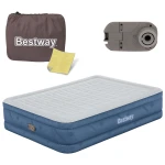 Materac dmuchany 203x152x46 cm z wbudowaną pompką elektryczną Bestway 69075