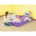 Materac dmuchany jednorożec 196x104x84 cm jednoosobowy Bestway 67713