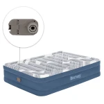 Materac dmuchany 203x152x46 cm z wbudowaną pompką elektryczną Bestway 6713C