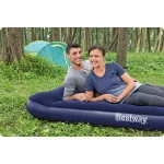Materac dmuchany 191x137x28 cm z wbudowaną pompką nożną Bestway 67225 