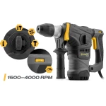 Młotowiertarka udarowa młot wiertarka SDS PLUS 1600 W Humberg HM-431