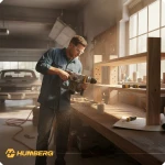 Młotowiertarka udarowa młot wiertarka 4J SDS PLUS 1010 W Humberg HM-430