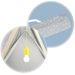 Namiot domek dla dzieci z lampką Nukido - szary 