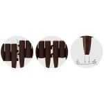 Obrzeże ogrodowe Plonos 220 cm PL-961 brązowe