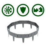 Obrzeże ogrodowe Plonos 250 cm PL-962 szare