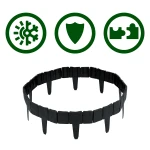 Obrzeże ogrodowe Plonos 250 cm PL-962 antracytowe