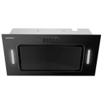 Okap kuchenny podszafkowy 52cm czarny BE-52A 