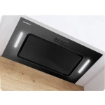 Okap kuchenny podszafkowy 52cm czarny BE-52A 