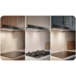 Okap teleskopowy kuchenny podszafkowy 60 cm Berdsen BT-241 czarny