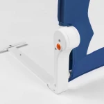 Barierka ochronna do łóżka 150x42x35cm Ricokids niebieska 