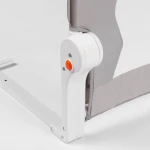 Barierka ochronna do łóżka 150 x 42 x 35 cm Nukido szara