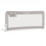 Barierka ochronna do łóżka 150 x 66 x 35 cm Nukido szara