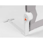 Barierka ochronna do łóżka 180 x 42 x 35 cm Nukido szara