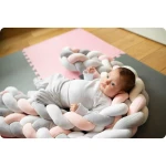 Otulacz do łóżeczka Ricokids 3m - różowy 