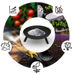 Palenisko ogrodowe z rusztem 60 cm Berdsen BD-881