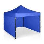 Pawilon ogrodowy 3 scianki 3 x 3m niebieski Plonos