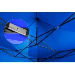 Pawilon ogrodowy 3 scianki 3 x 3m niebieski Plonos