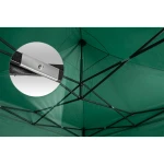 Pawilon ogrodowy 3 scianki 3 x 6m zielony Plonos