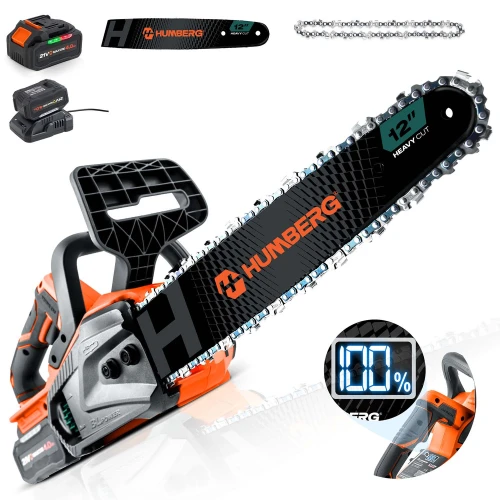 Piła łańcuchowa 12" akumulatorowa pilarka do drewna Humberg HM-436