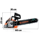 Piła łańcuchowa 12" akumulatorowa pilarka do drewna Humberg HM-436