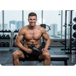 Pistolet do masażu ciała masażer 9 nakładek NS-503 Neo-sport czarny