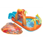 Plac zabaw dmuchany Lava Lagoon 265 x 265 x 104 cm Bestway 53069