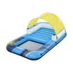 Pływająca wyspa 4-osobowa materac z daszkiem Summer Oasis Bestway 43645