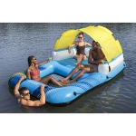 Pływająca wyspa 4-osobowa materac z daszkiem Summer Oasis Bestway 43645