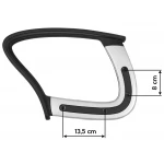 Podłokietniki do fotela EG-228 czarne