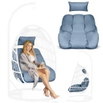 Poduszka do fotela wiszącego Luisiana Sofotel szara