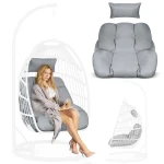 Poduszka do fotela wiszącego Luisiana Sofotel szara