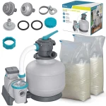 Pompa piaskowa 11355 L/h + Piasek 50kg Bestway