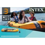 Ponton Challenger 3os 320kg 295x137x43 cm pompka wiosła INTEX 66313