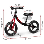 Rowerek biegowy dla dzieci Ricokids Fun Adventure