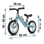 Rowerek biegowy Magnesium niebieski Ricokids RC-620