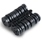 Siatka cieniująca 1,5x25m 110g/m2 + 50 zacisków szara