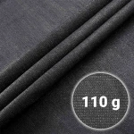 Siatka cieniująca 1,5x50m 110g/m2 + 50 zacisków szara
