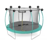 Siatka wewnętrzna do trampolin 435 cm 14ft Neo-Sport
