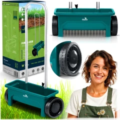 Siewnik do trawy nasion rozsiewacz nawozu ręczny 12l Plonos PL-980