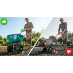 Siewnik do trawy nasion rozsiewacz nawozu ręczny 27l Plonos PL-981