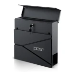 Skrzynka na listy 37x37x10,5 cm antracyt HM-862